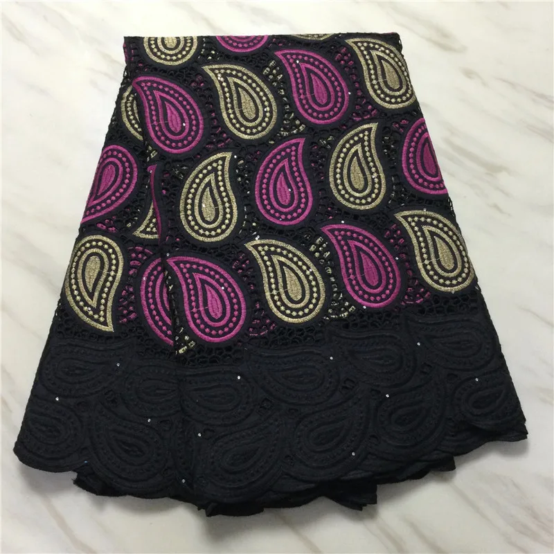 

Nice cotton voile laces africa asoebi dress sewing fabrics embroidery gauze fabric skin friendly voile laces dry laces fabrics