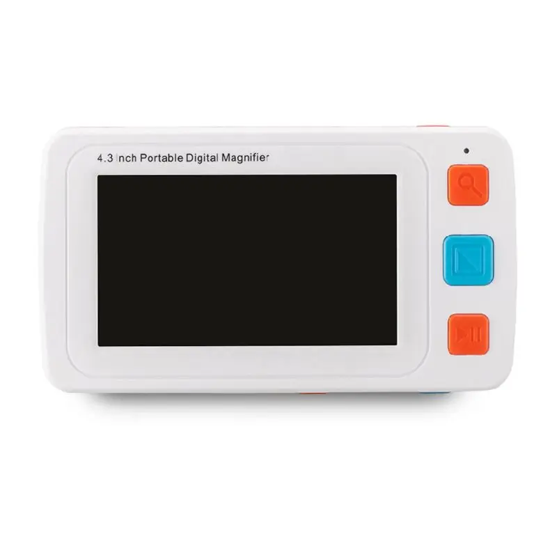 

4.3 Inch Digital Magnifier Handheld 4-32X Magnification LCD Display 17 Colors Modes TV Connecting Picture Freeze Low Vision Aid