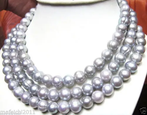 

Жемчужное ожерелье для женщин, 11-12 мм, 48 дюймов, 14 к