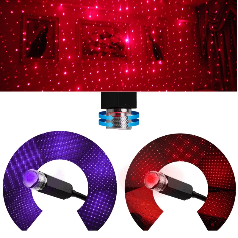 USB светодиодный Grow светильник Звездная ночь Светильник Спот автомобильный ing