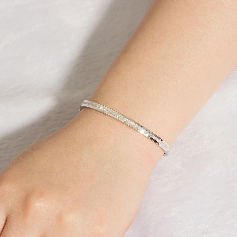 JDX Pt950 браслет из чистого золота настоящая Платина цепочка простая