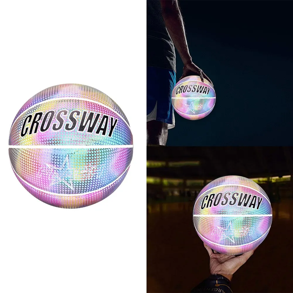 Удивительный светящийся баскетбольный персонализированный цементный пол