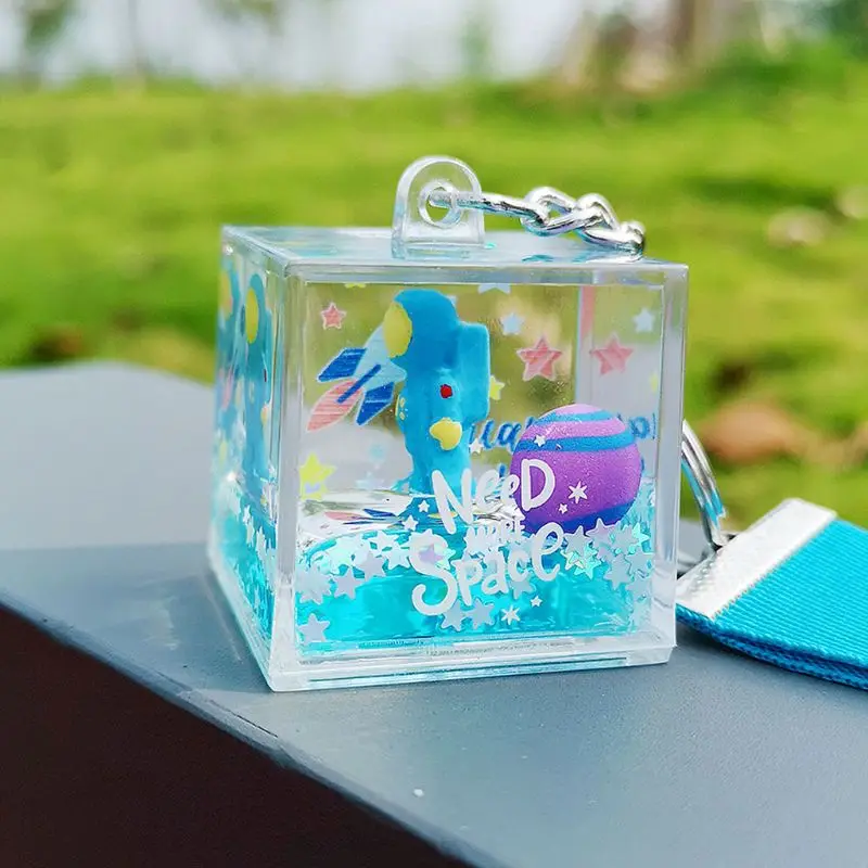 Загадочное пространство зыбучий песок квадратный брелок астронавт фотообои