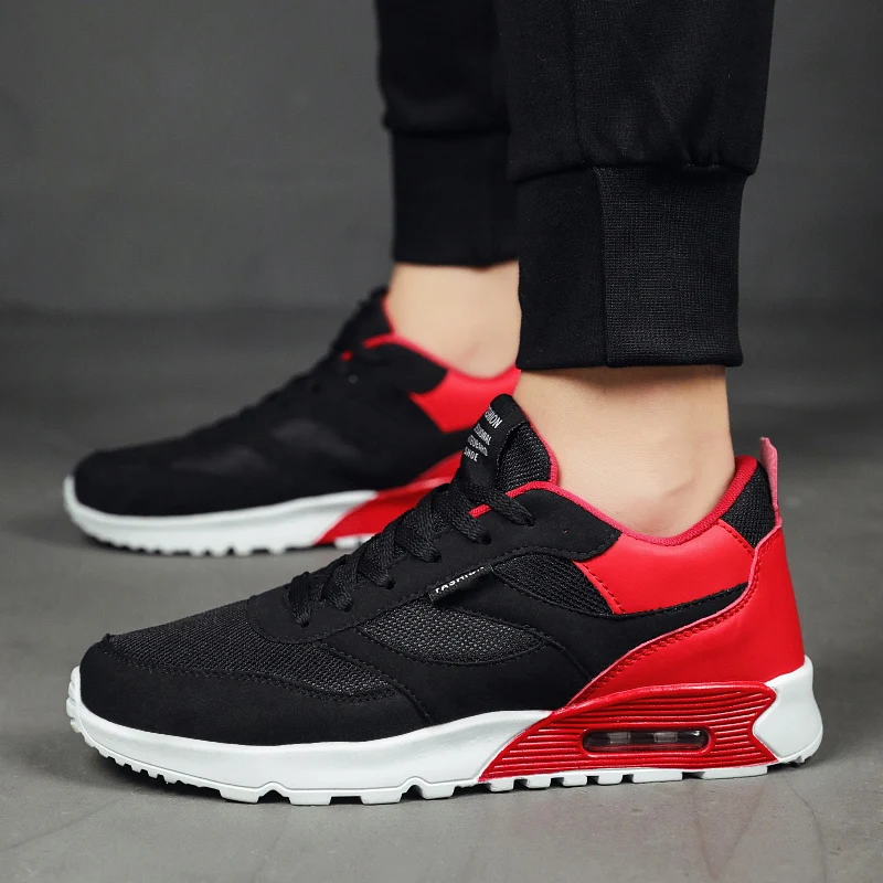 Теннисная обувь мужские кроссовки с воздушной подушкой дышащая мужская