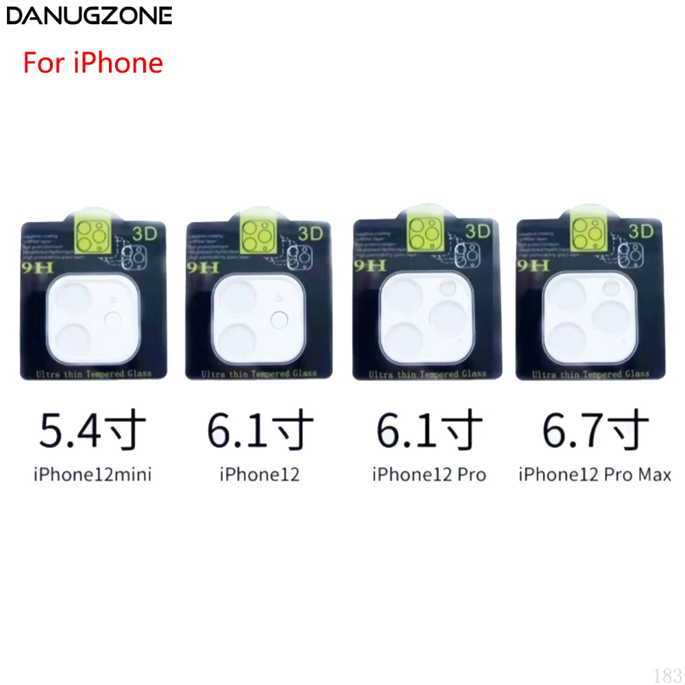 

Для IPhone 11 Pro Max 12 Mini 13 защита для объектива задней камеры закаленное стекло для большой камеры