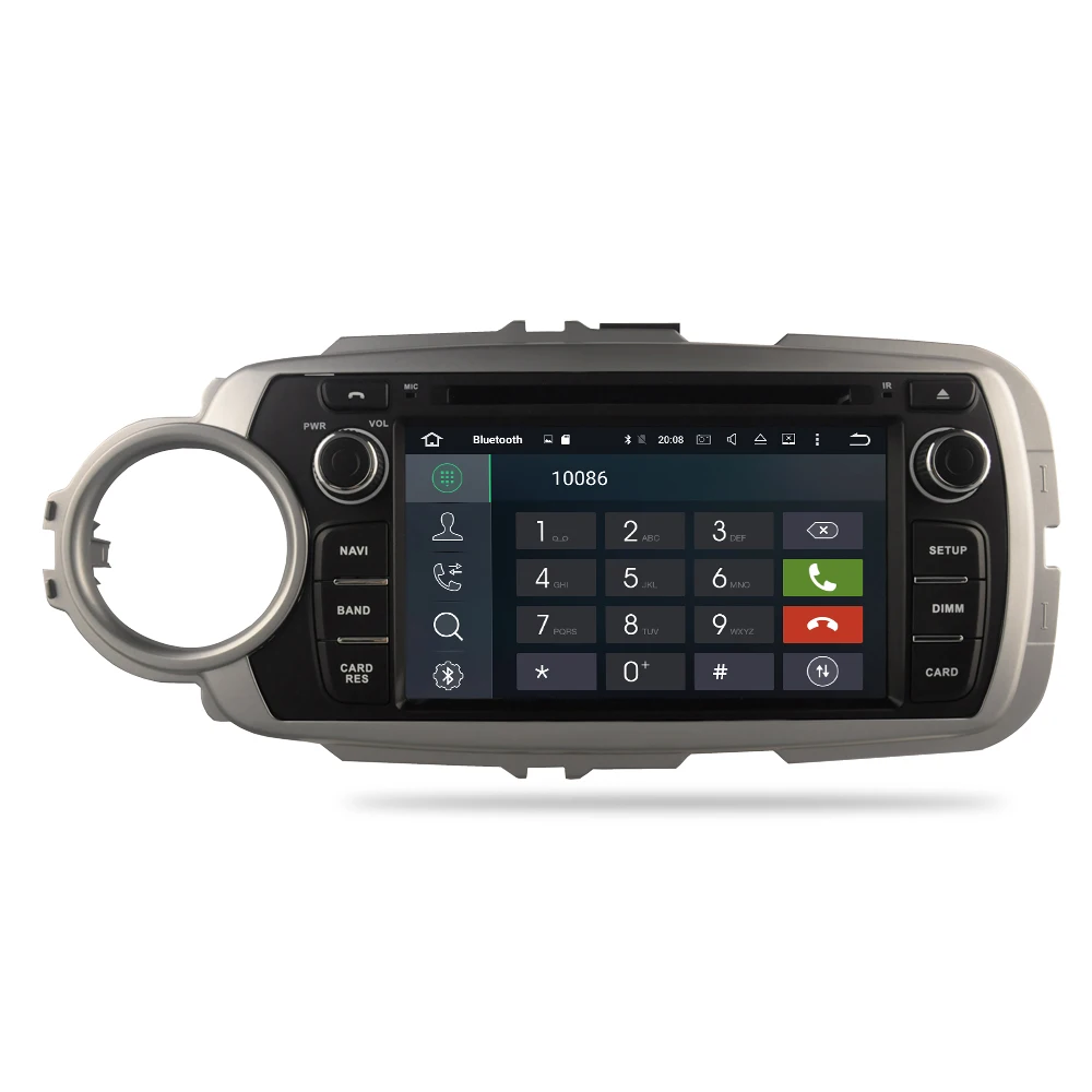 Автомагнитола на Android 10 0 dvd радио GPS навигация мультимедийный плеер для Toyota Yaris 2012