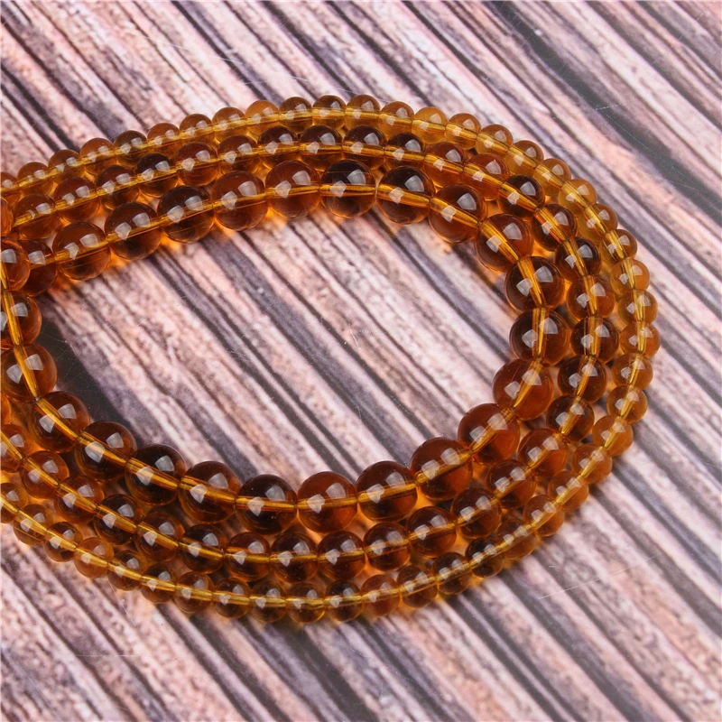 

Natural Stone Ocher Glass 15.5" PicBlue Peacockk Size 4/6/8/10/12mm fit Diy Charms Beads Jewelry Making Accessories