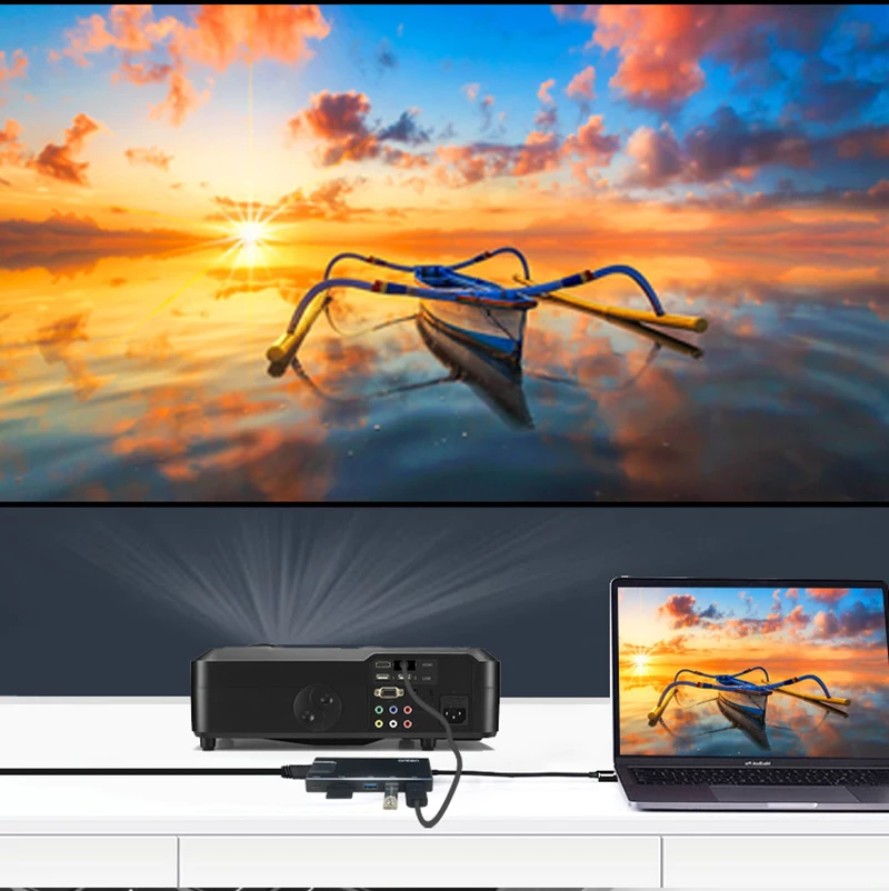 Док-станция с разъемами USB 3 0 и Type-C RJ45 7 в 1 | Мобильные телефоны аксессуары