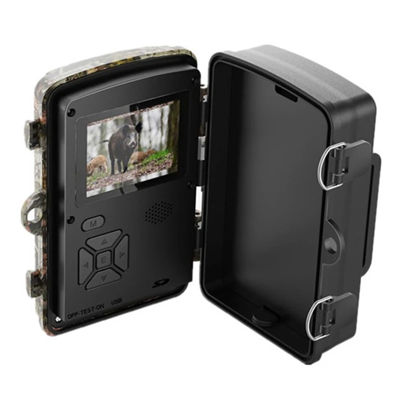 

Outdoor Hunting Camera 12M Wild Animal Detector Trail Camera HD Waterproof Monitoring Infrared Heat Sensing Night Vision
