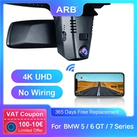 dash cam for bmw 5 series 7 series g30 g32 g11 arb car dvr 4k 2160p uhd mini camera wifi driving recorder