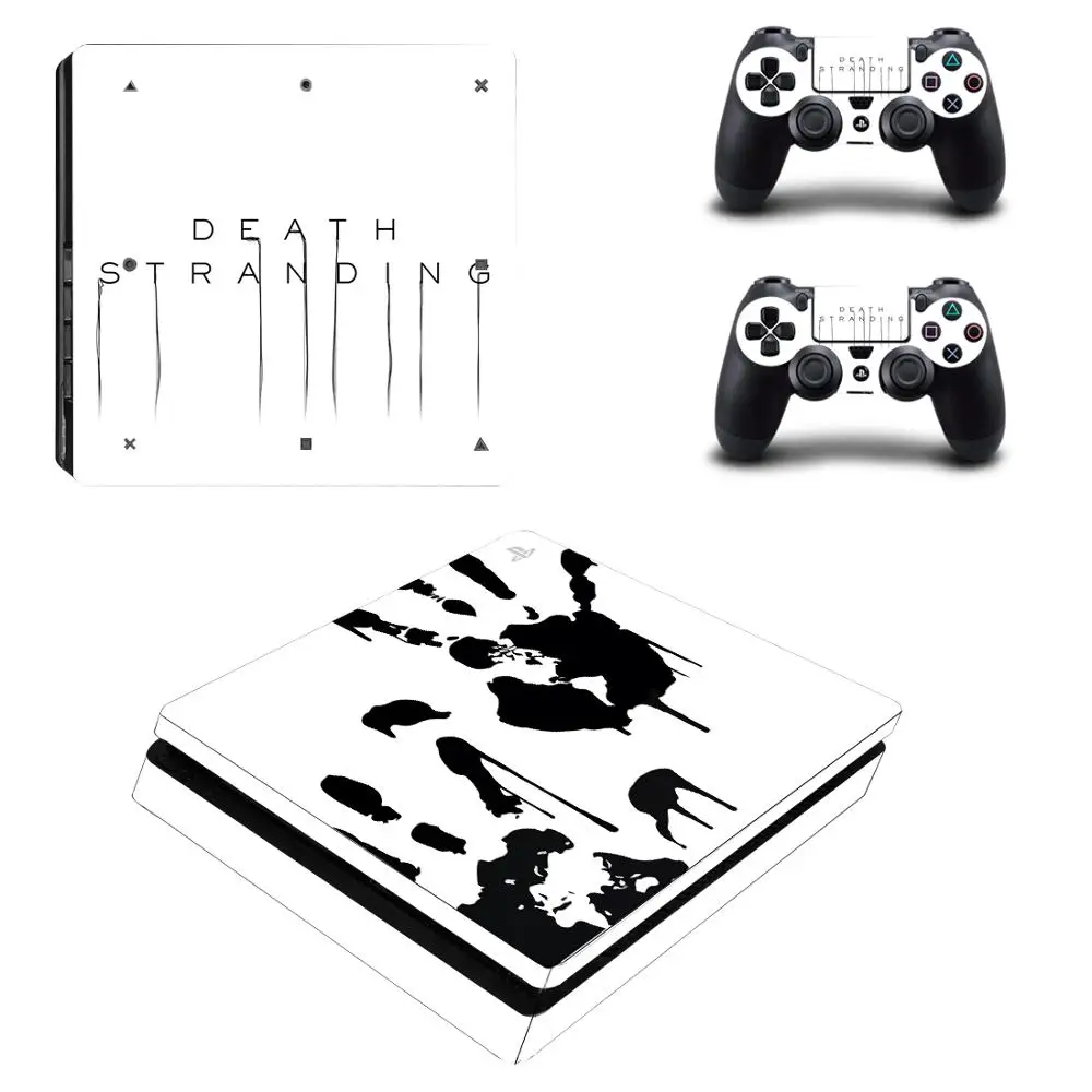 Наклейка на кожу для консоли Sony Playstation 4 и контроллеров PS4 Slim|Наклейки| |