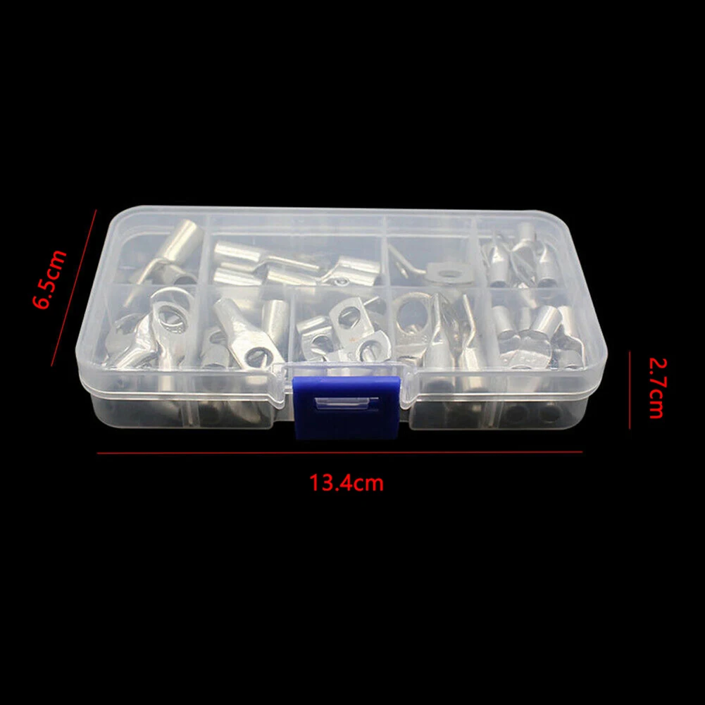 60 шт. медные трубки терминалы Аппаратные аксессуары батарея Сварочный кабель