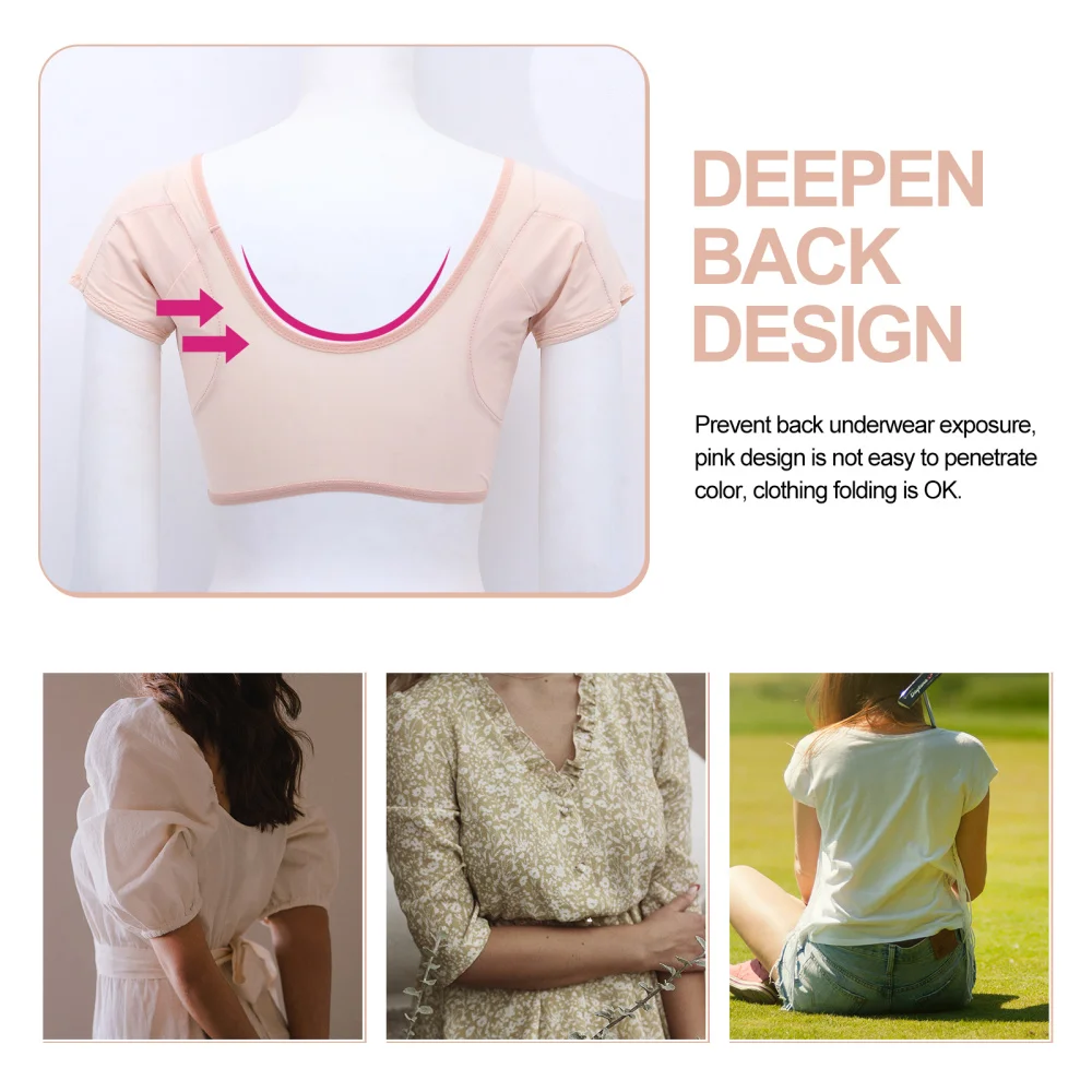 

1Pc Woman Sweat Absorbing Underwear Comfortable Washable (Light Beige)