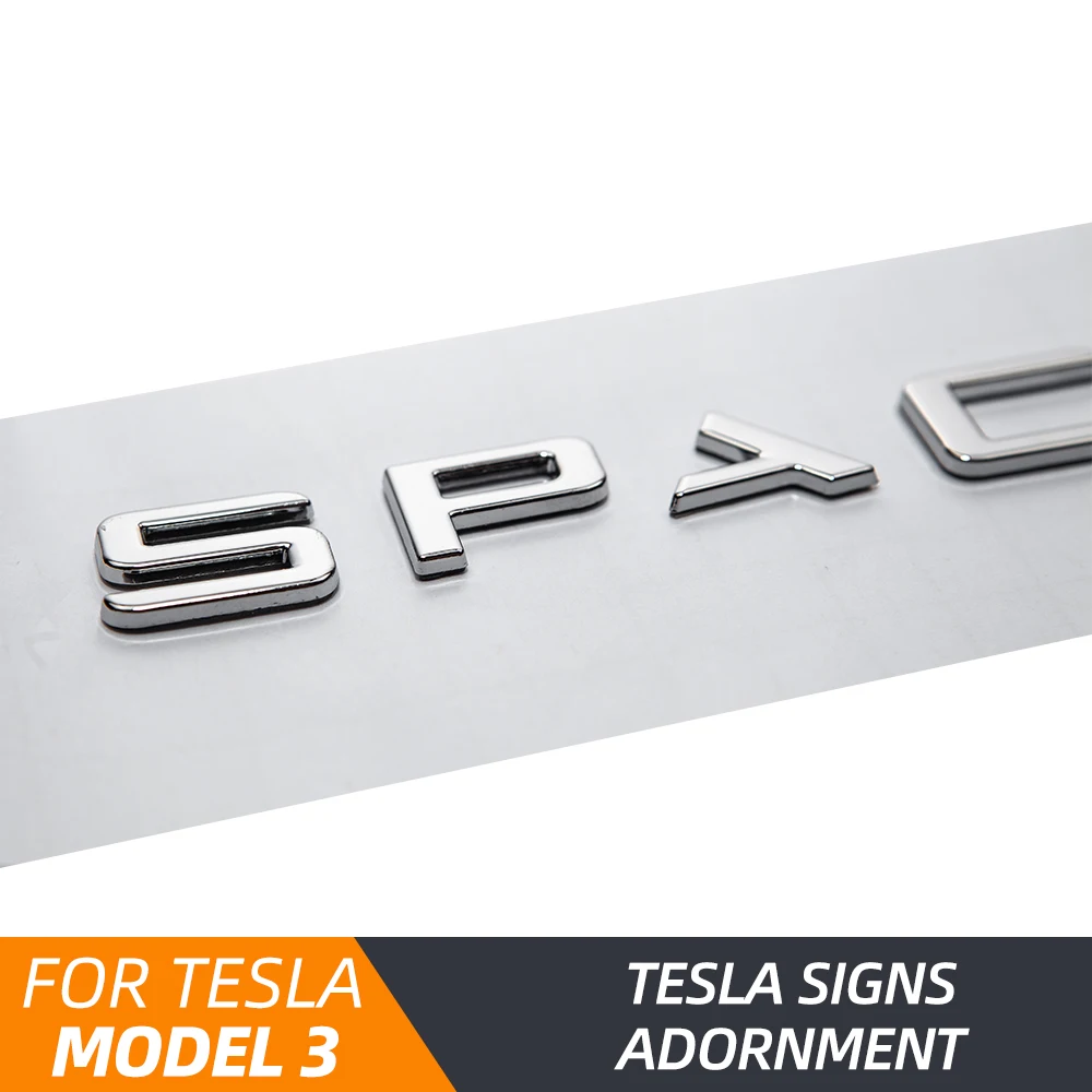 Model3 автомобильный хвостовый ярлык с буквами для Tesla модель 3 Аксессуары Хвостовая