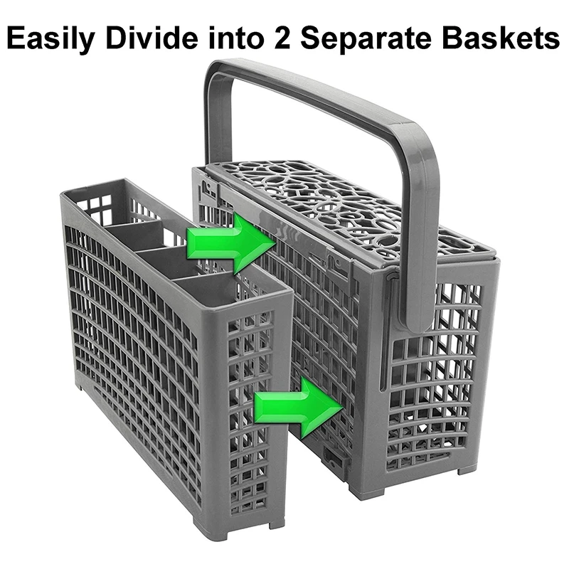 Top Deals Universal Cutlery Dishwasher Replacement Basket Dishwasher Accessories for , Maytag, Kenmore, Whirlpool, LG,Samsu