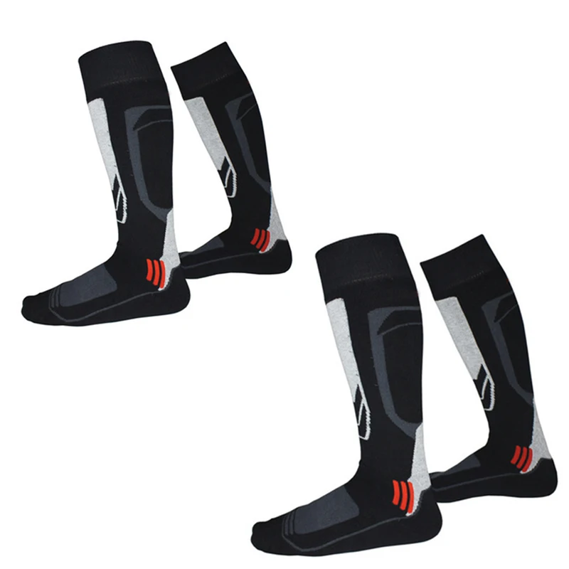 Зимние теплые мужские лыжные термоноски толстые хлопковые спортивные носки для