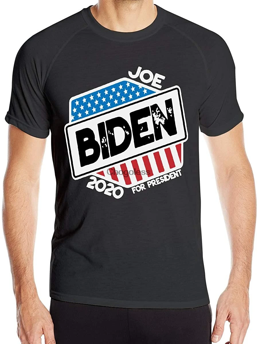 

Camiseta de manga corta para hombre, camiseta atltica de secado rpido, Joe Biden 2020