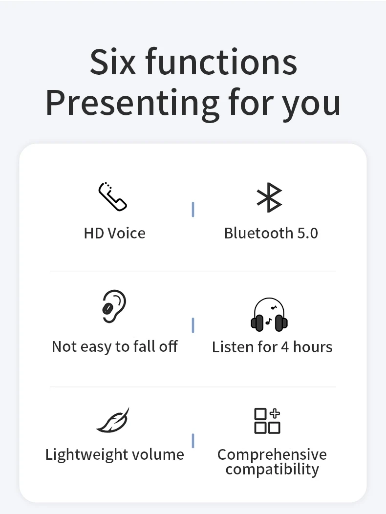 GOOJODOQ 5,0 беспроводные наушники водонепроницаемые TWS HiFi 6D стерео Bluetooth наушники с двойным микрофоном 3-го поколения Auriculares