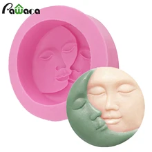 Sun and Moon Face силиконовая форма ремесло набор для работы с мастикой «сделай сам» Шоколад Мыло Плесень ручной работы Полимерная глина, воск, карандаш, инструменты для украшения торта Sun and Moon Face силиконовая форма ремесло набор для работы с мастикой «сделай сам» Шоколад Мыло Плесень ручной работы Полимерная глина, воск, карандаш, инструменты для украшения торта