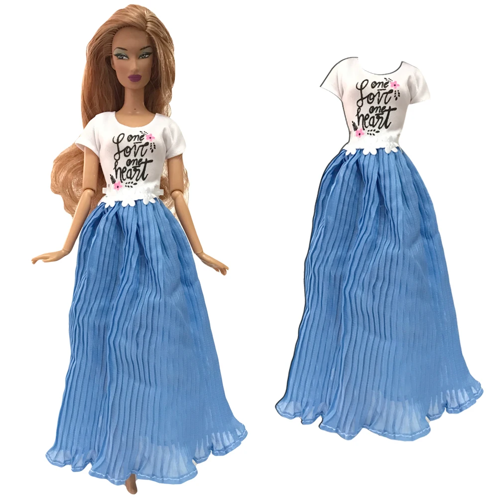 NK новейшее платье для куклы красивая одежда вечерние ручной работы Модное Барби