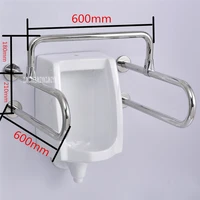 kt32 81 washroom safety grab bar stainless steel plastics urinal handrail anti skid toilet handrail for old disabled people
