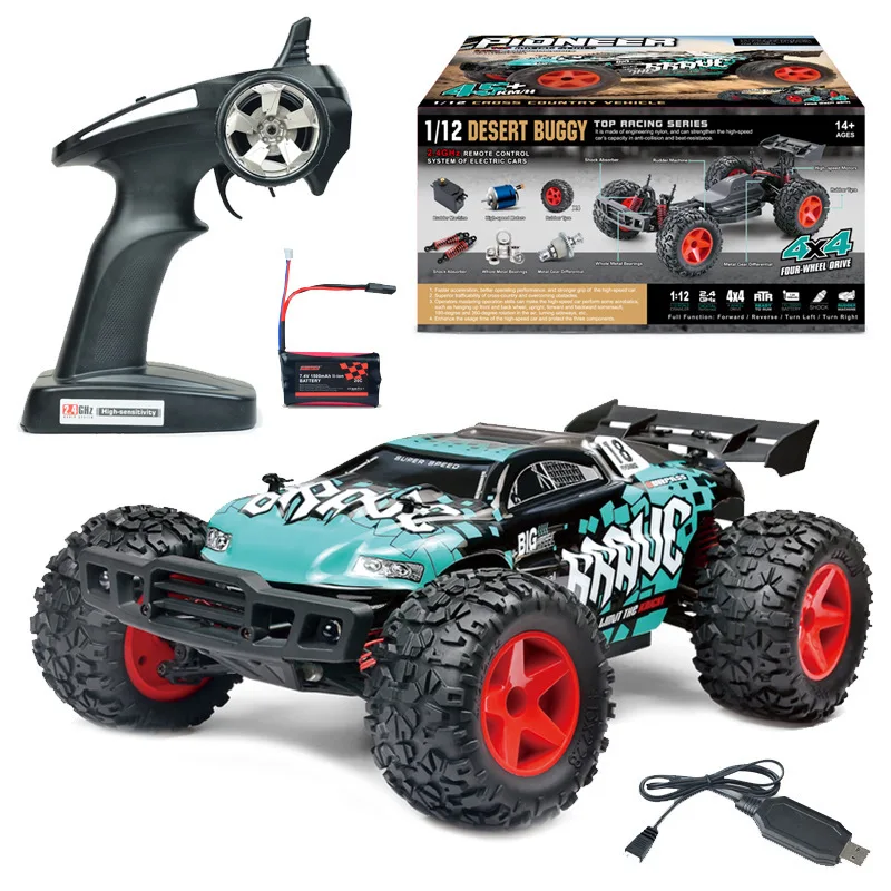 Радиоуправляемая машинка игрушки BG 1518 1:12 2 4 г 4WD 45 км/ч высокоскоростной Багги RC