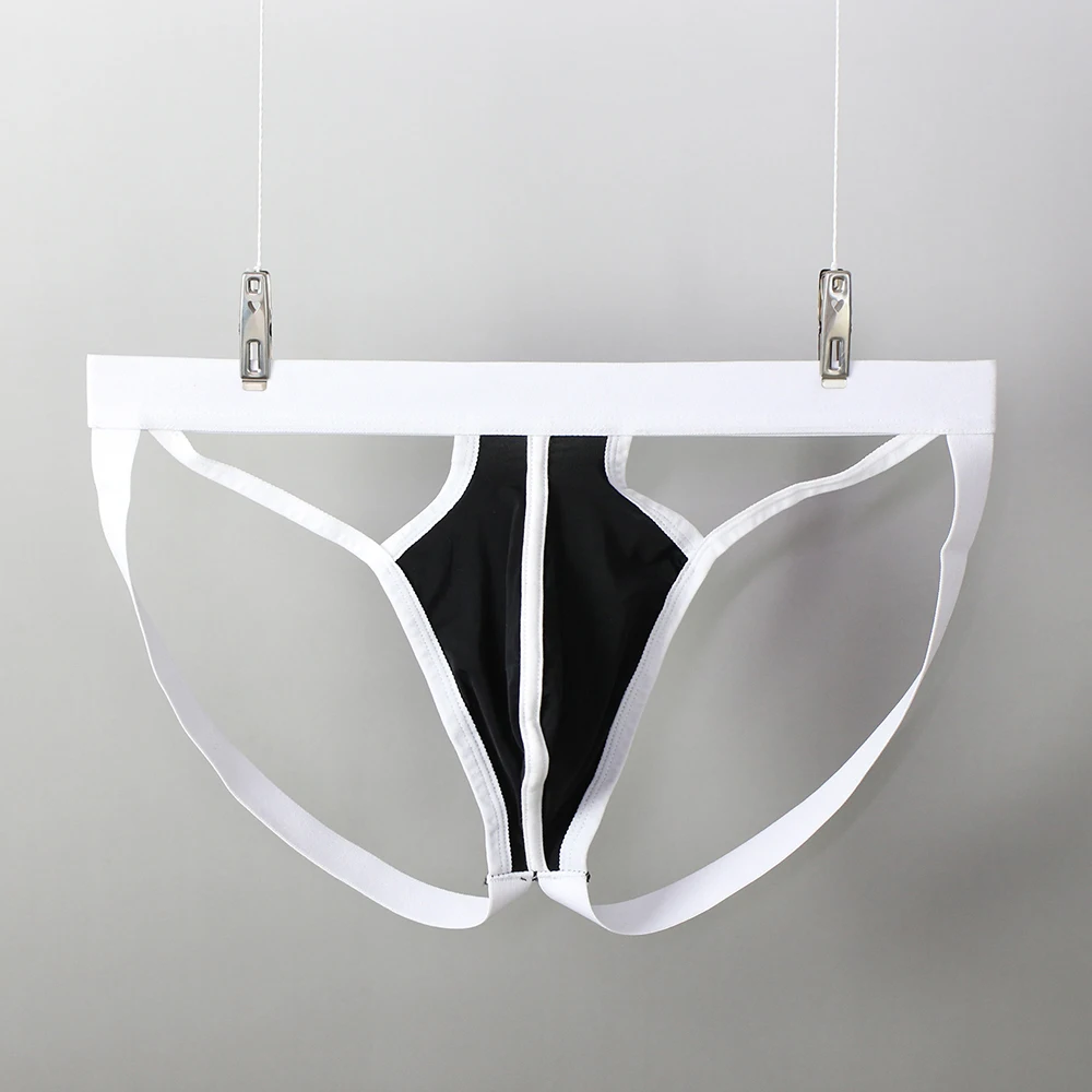

Men Ice Silk Low Waist Underpants Bulge Pouch Knickers Thong Lingerie Underwear Nylon Ice Silk Low Waist Underpants