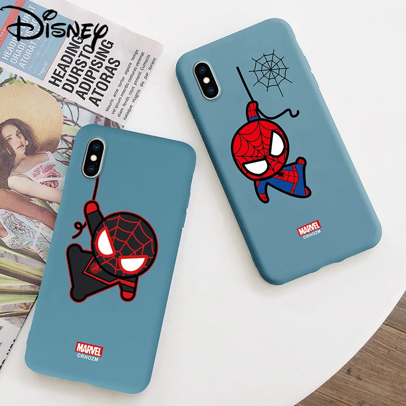 

Disney Marvel Spider-Man for IPhone11 Mobile Phone Case for IPhone Xm/xr/x/6s/12/12mini/11s Mobile Phone Cover Phone Accessories