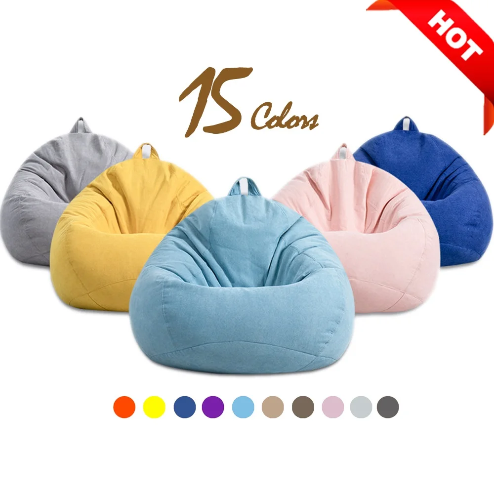 Кресло-мешок без наполнителя огромный мягкий мешок диван-кровать толстый