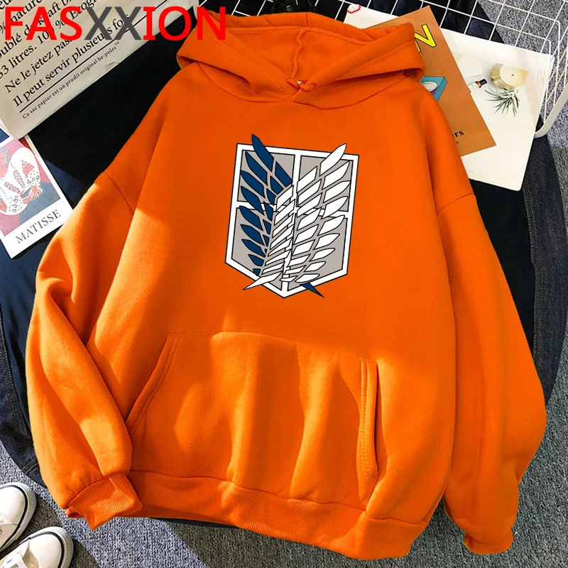 

Attack on Titan Shingeki No Kyojin hoodies men 2021 y2k aesthetic graphic hip hop men hoddies clothing anime