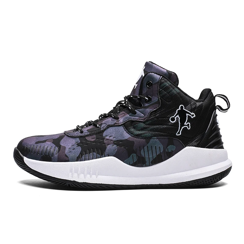 Man High-top Jordan Basketball Shoes Men's Cushioning Light Basketball Sneakers Anti-skid Breathable Outdoor Sports Jordan Shoes