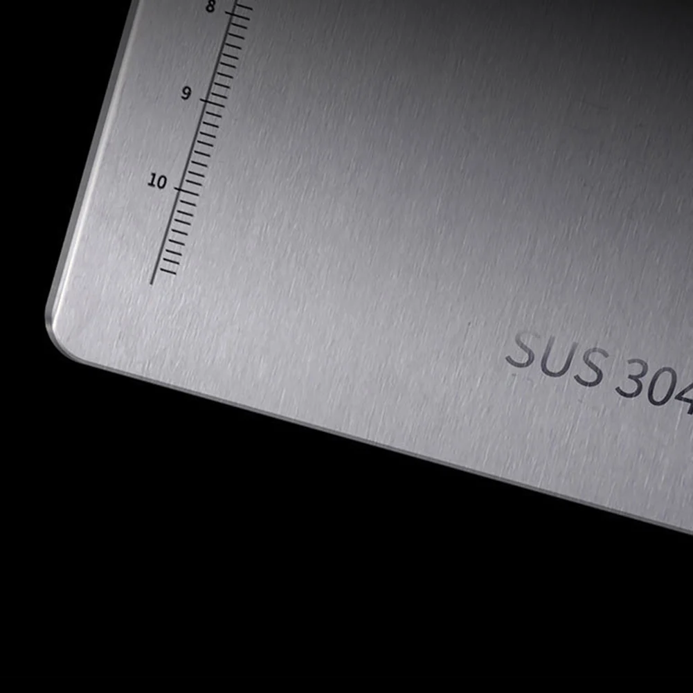 304 разделочная доска из нержавеющей стали со шкалой антибактериальные прочные