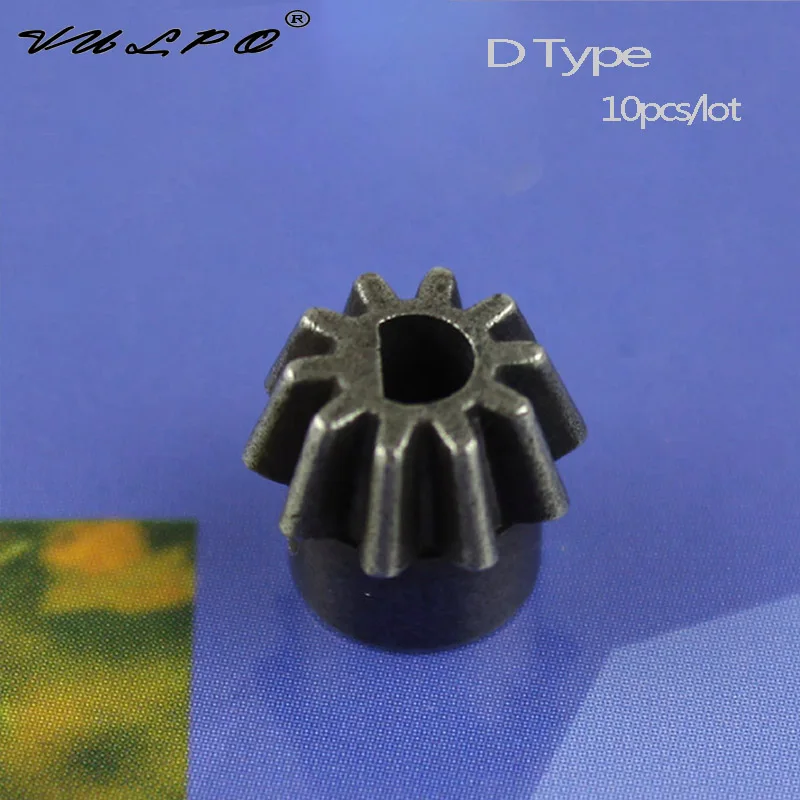 VULPO 10 шт./лот ведущая шестерня мотора (Тип D) для страйкбола AEG двигатель|for airsoft|shs