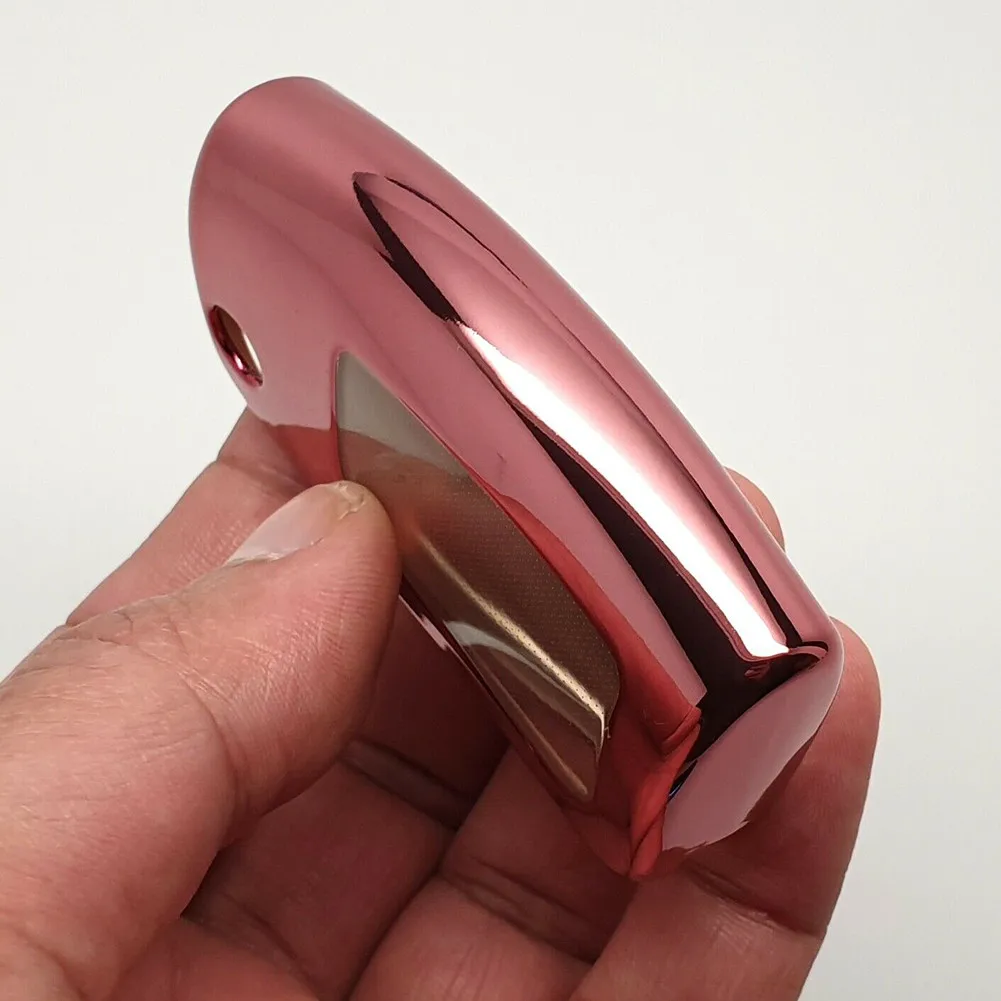 

Remote Key Chain Replacement Replaces Rose Gold Soft 3 Button Car Cover