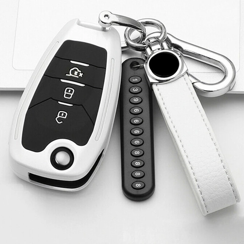 

1 Pcs Luminous ABS Car Flip Key Case Shell Cover Holder Skin Keychain For Chevrolet Chevy Cruze Stying Accessories