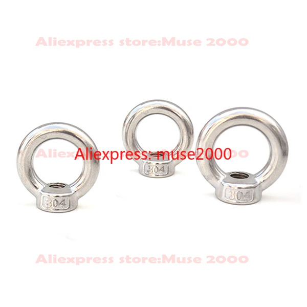 304 кольцевая гайка из нержавеющей стали фотометрическая M14 M16 M18 стальная