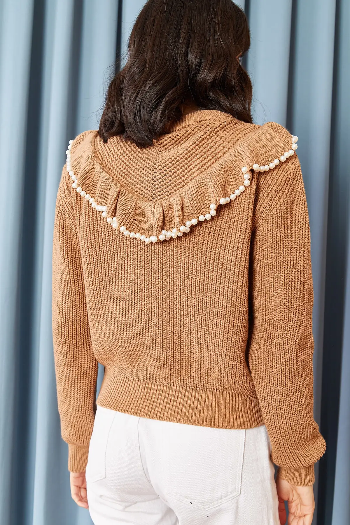 Women's Knitwear Sweater Milk Coffee taylor Women Sweater 2021