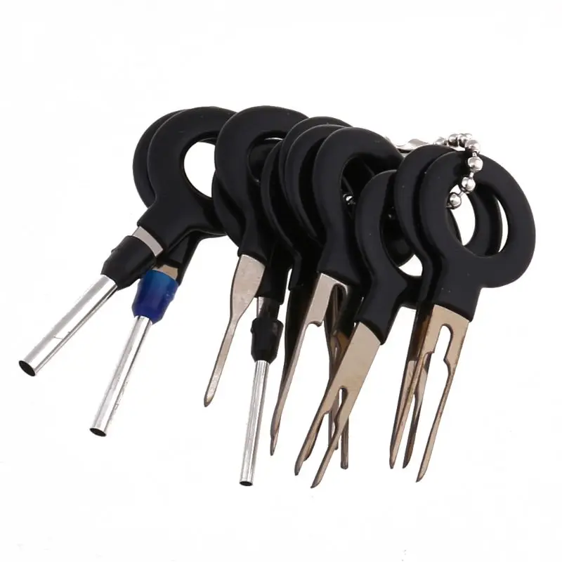 QILEJVS 11 шт. инструмент для снятия автомобильной клеммы комплект Соединительный