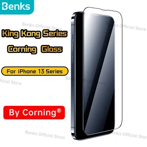 benks x pro king kong corning hd screen protector film for iphone 13 mini pro max antibacterial explosion proof anti drop film free global shipping