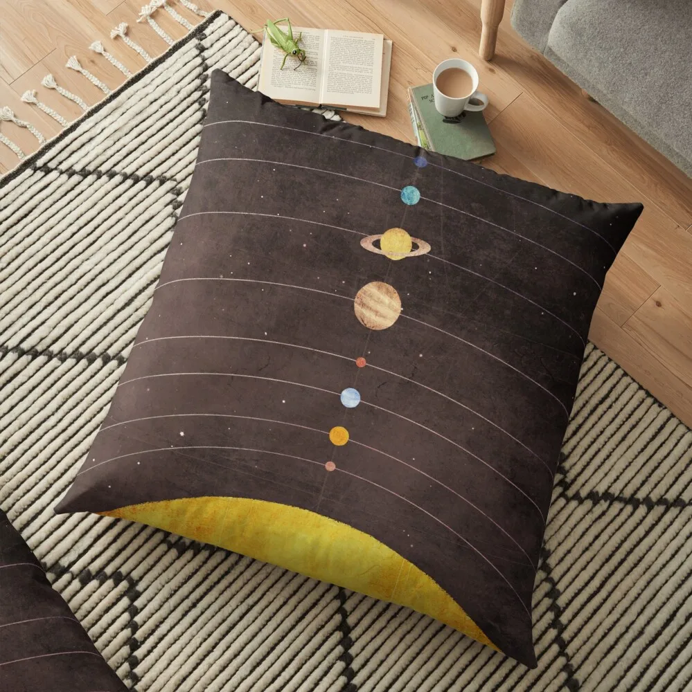 

Solar System printed Geometric Sofa Decorative Cushion Cover Pillow 45*45 Pillowcase Throw Pillow Home Decor Pillowcover