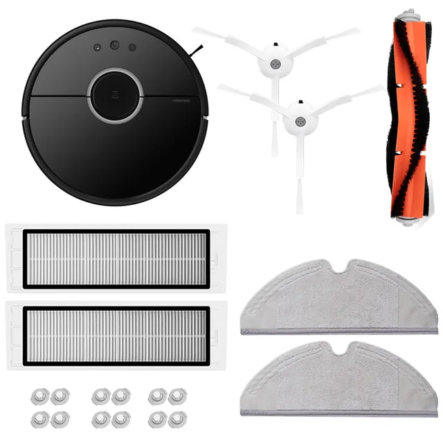 [Бесплатный налог] Xiaomi Roborock S50 робот S55 Xiaomi Вакуумный 2 робот для дома автоматический подметальный умный планируемый влажная Швабра управление приложением - Цвет: S55 P3