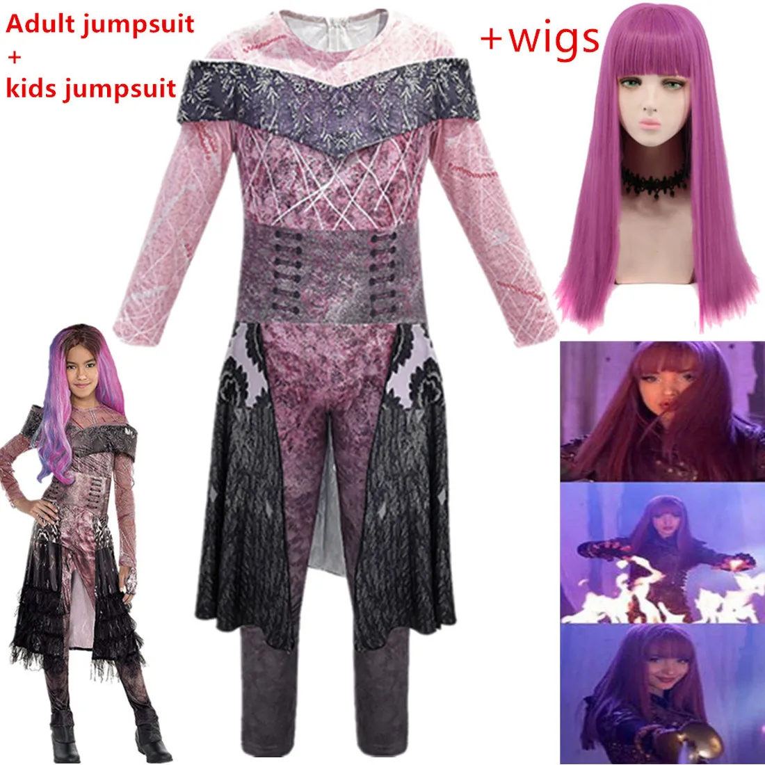 Костюм на Хэллоуин для детей и взрослых Мальта Берта малефисент живи зло Прямой