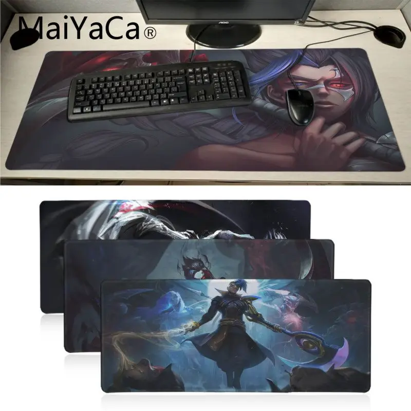 Коврик для мыши Maiyaca Kayn LoL League Of Legends коврик игровой скоростной клавиатуры
