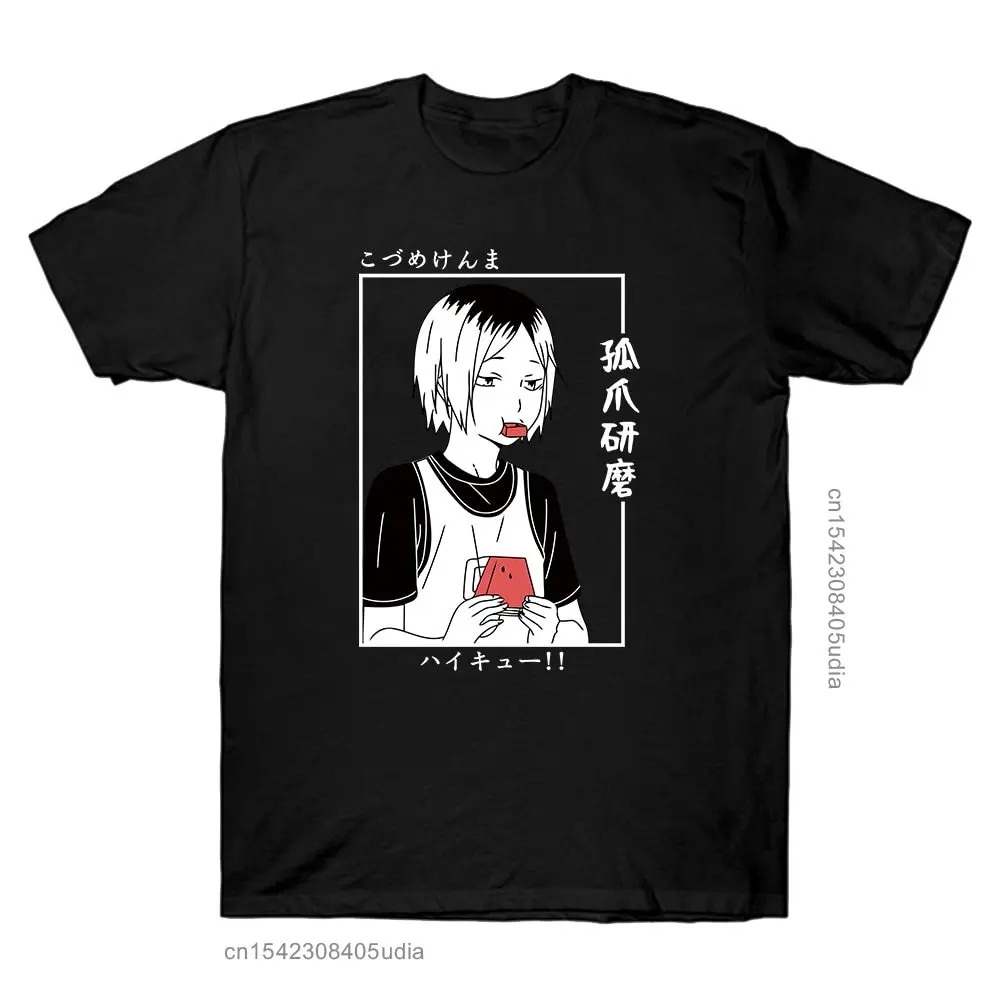 

Haikyuu Shirts Anime Nekoma Tee Tops Kenma Kozume Short Sleeved Men Women Summer Tshirt Harajuku Shirt Tops Unisex