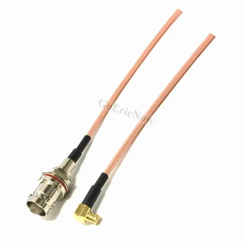 Коаксиальный удлинитель с прямым углом/штекер MCX/гнездо к гнезду BNC WRG316 5 шт.