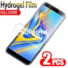 Гидрогелевая пленка 2 шт. для Samsung Galaxy J6 J4 Plus, защита экрана, Защитная пленка для дисплея samsung j6 j4 plus, пленка sumsang