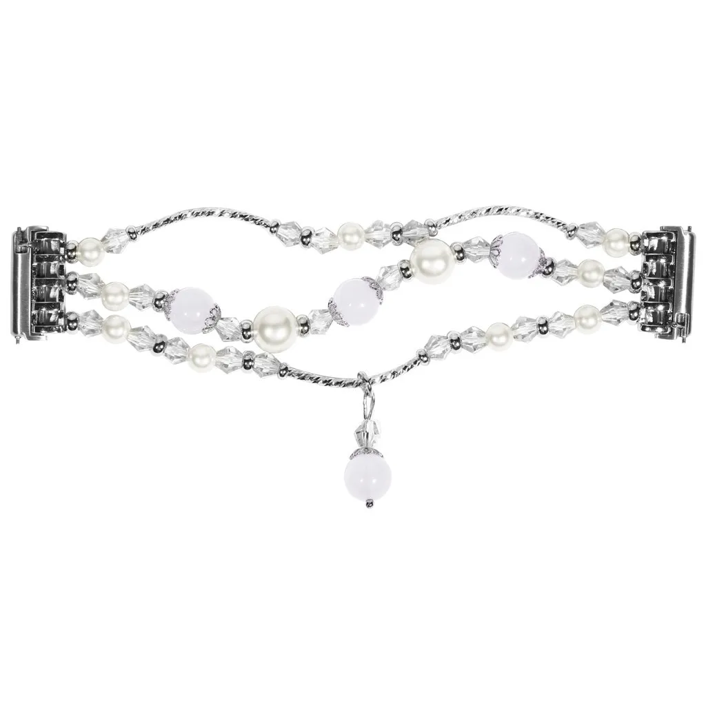 Ремешок для часов сменный роскошный браслет с агатом Fitbit Versa 2 умные часы ремешок