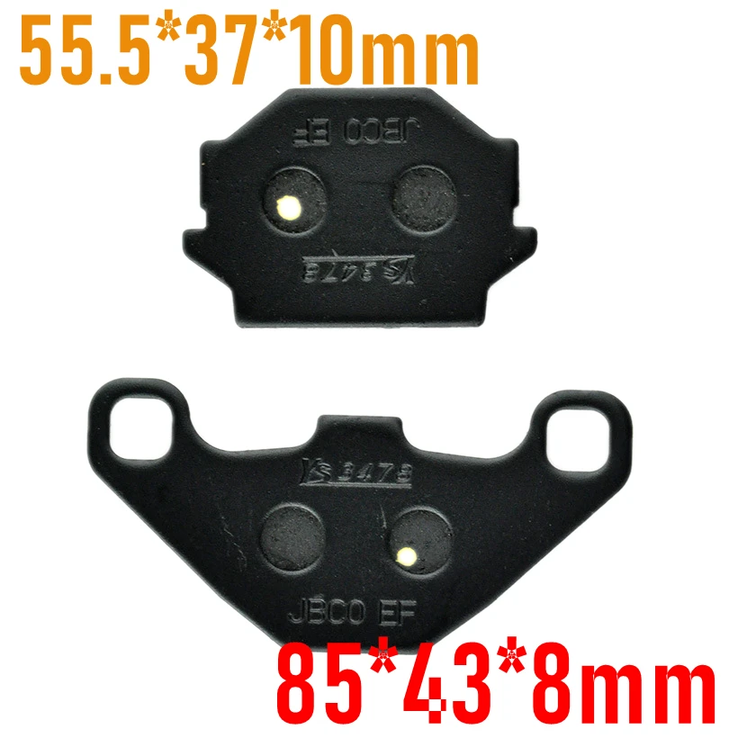 Передняя тормозная колодка для мотоцикла Kawasaki LX400 Z400 ZR400 ZX400 GPZ500 KX500 Z500 ZR500 Z550 вал ZR550 KLR570 KLR600 KLF300|Тормозные