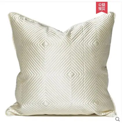 Наволочка для дивана в американском стиле Современная сатиновая хлопковая