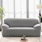 Эластичный однотонный чехол для дивана, тянущиеся облегающие универсальные чехлы для дивана в гостиную, чехол для кресла, чехол для дивана